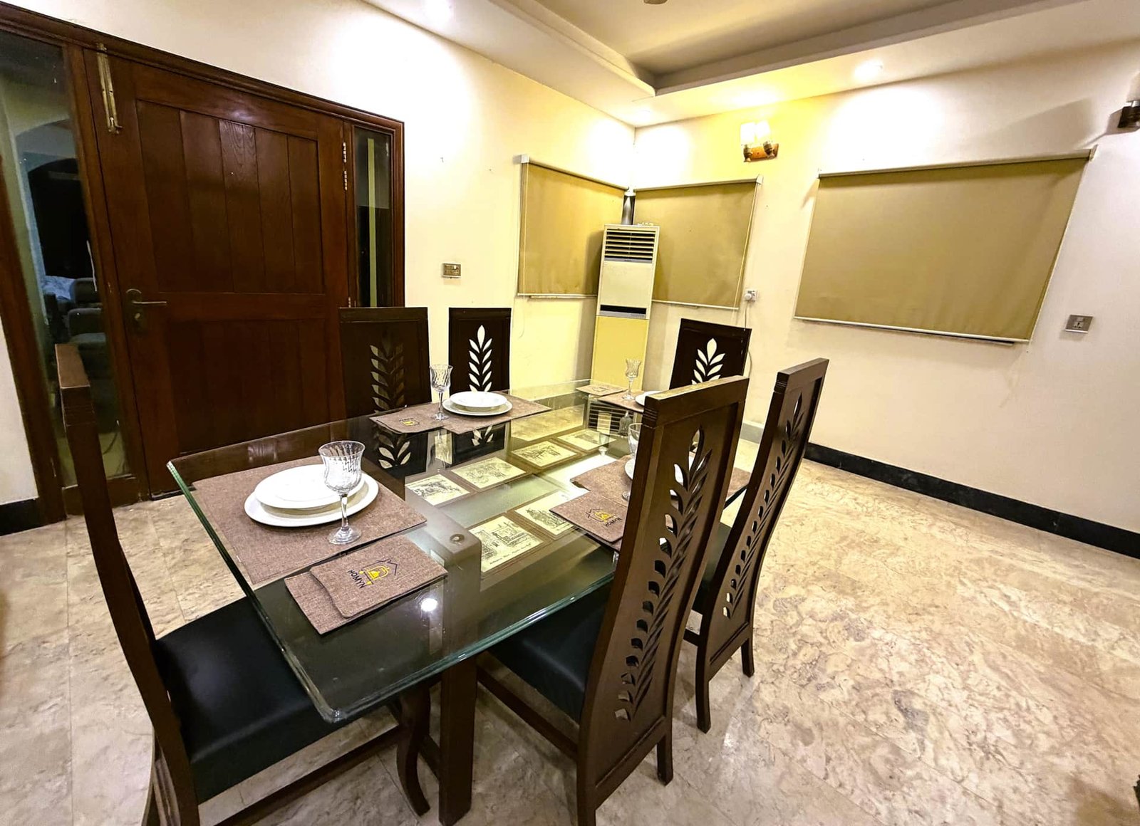 Dining Room - Wahga Border Retreat | 2BR Pool Farmhouse