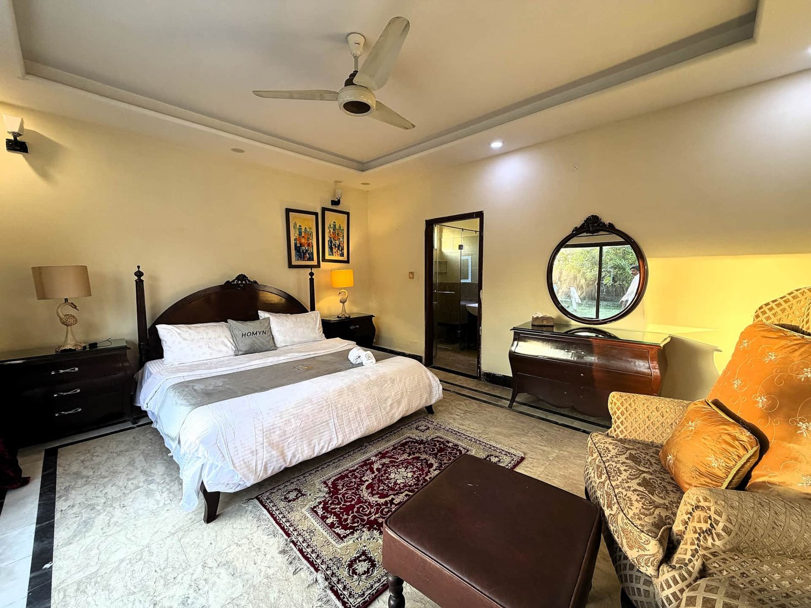 Bedroom - Wahga Border Retreat | 2BR Pool Farmhouse